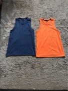 Komplet 2 koszulek bezrękawnik 