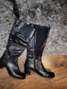 kozaki skórzane gino rossi, r.40