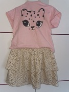 H&m letni komplecik spódniczka i bluzeczka 3-4lat 