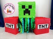 PINIATA jak Minecraft Urodziny Personalizacja