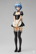 Figurka druk 3D żywica 12K " Rei Ayanami Maid - F1151 " - 120 mm