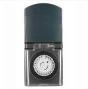 Mechaniczny programator czasowy IP44 zewnętrzny,  EMT450