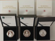 3 sztuki monety 10 zł 2020 r.10. rocznica tragedii smoleńskiej 