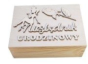 Niezbędnik urodzinowy, pudełko z przegródkami , prezent 