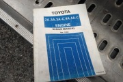 Toyota repair manual silniki 2A, 3A, 3A-C, 4A, 4A-C  Corolla Tercel etc