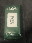 Chusteczki nawilżone dla psów i kotów do łap i ciała hipoalergiczne 100szt