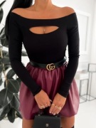 Wiskozowa bluzeczka z wycięciem