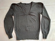 Szary sweter Atmosphere z wiskozy r. 40 unisex