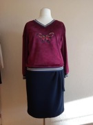 Bluza z weluru rozmiar 44