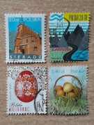 Znaczki pocztowe 4 szt. Polska