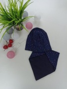 Komplet jesienny (czapka + gładka chusta)