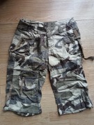 Spodenki męskie moro wojskowe