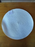 Podkładka na stół okrągła 38 cm mata kuchnia jadalnia 6 szt 