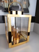 Ekologiczna latarnia fotowoltaiczna/solarna glamour Cortina 28 cm 4 sztuki