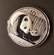 Srebrna Chińska Panda 2011, 1 uncja