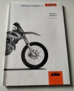 KTM 450 SX-F / XC-F INSTRUKCJA OBSŁUGI 2018 PL