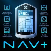 Nawigacja XOSS Plus 4GB nawigacja rowerowa GPS