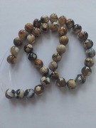 H6- Jaspis Jaguar - kula - 10mm - 10 sztuk