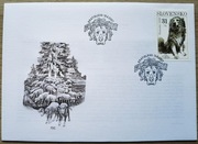 2007, Słowacja, Michel 553-4 FDC, pies