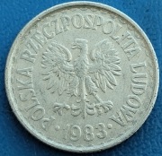 1 zł  1983 roku. 