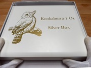Kookaburra 1990-2025 komplet 36 srebrnych monet 1oz w ekskluzywnym pudełku