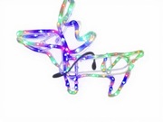 Ozdoba świąteczna renifer ledowy