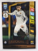 PANINI FIFA365 2025 FEDERICO VALVERDE nr.304 FANS FAVORITE
