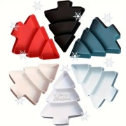 Tacka do serwowania na choinkę w kształt choinki różne kolory - 1szt.