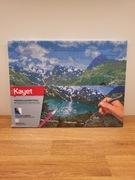 Haft diamentowy Kryształki Mozaika Diamentowa Pejzaż Góry rama zestaw