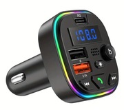 Nadajnik FM Ładowarka samochodowa