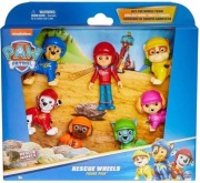 Paw Patrol Rescue Wheels - figurla Ryder +6 piesków Oryginalna Zabawka