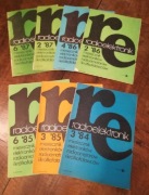 Miesięcznik Radioelektronik , 7 numerów