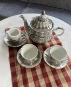 Serwis do herbaty Ćmielów rococo