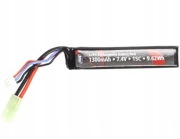 Akumulator ASG Li-Po 7,4V 1300 mAh 15C - stick
