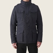 Kurtka męska granatowa schott USA field jacket przejściowa s