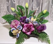 Wiązanka/ stroik nagrobny obciążony