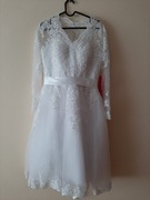 Suknia ślubna S/M Nowa