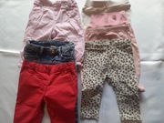 Spodnie niemowlęce rozmiar 68 - 7 szt.