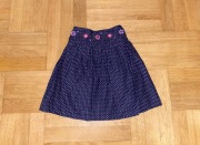 104-110 (4 lata) spódniczka Gymboree spódnica fioletowa w kropki