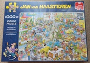 Puzzle Jumbo 1000 Jan van Haasteren - Targi turystyczne - IDEALNY/NOWY