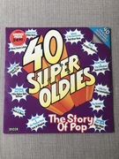 V.A. - 40 Super Oldies. ( The Story Of Pop). 2x Winyl , okładka rozkładana.
