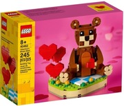 LEGO Okolicznościowe 40462 - Walentynkowy niedźwiedź brunatny