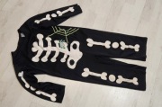 strój wampir drakula szkieletor kościotrup halloween nr 1328
