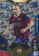 PANINI FIFA 365 2026 FANS FAVOURITE LEGEND ANDRES INIESTA BARCELONA FAN40
