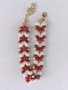 Bransoletka z koralików handmade 