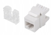 GNIAZDO KEYSTONE ZŁACZE RJ45 LSA UTP KAT 5e 45x45