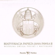 2011 - Folder BEATYFIKACJA PAPIEŻA JANA PAWŁA II