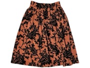 Spódnica midi we wzory, H&M, XS