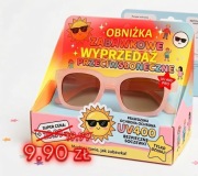 Okolary różowe nowe 