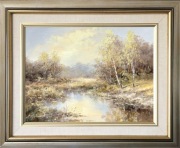 Obraz pejzaż "Brzozy" Fijałkowski ( na zamówienie)